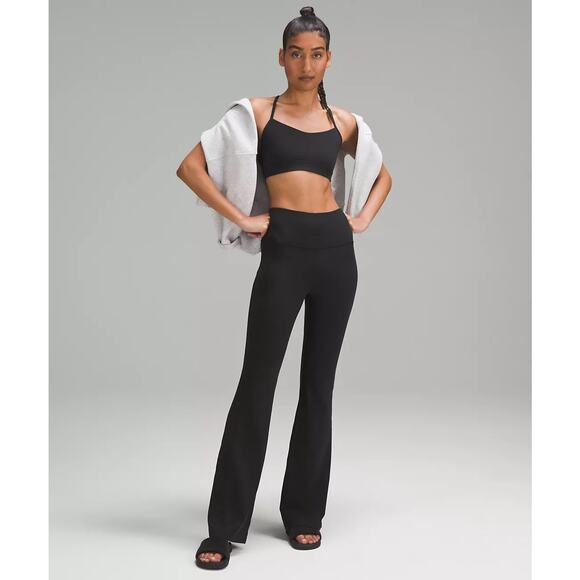 New LULULEMON Groove Super-High-Rise Flare Nulu Pant Sz 6 - Picture 3 of 9